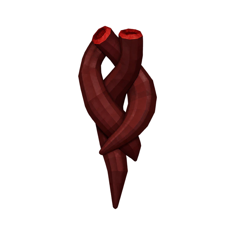 Game-derived low-poly Leech Bait model from How to Fish