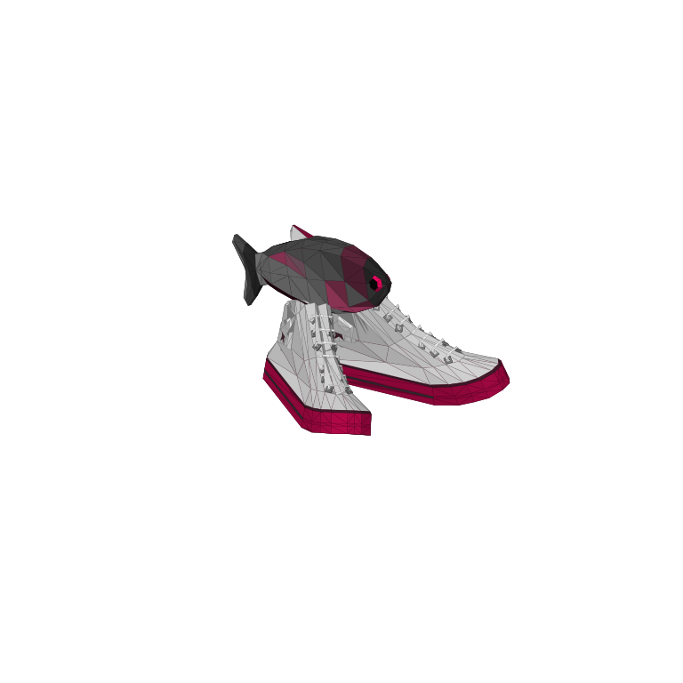 In-game creature asset render of Dripper