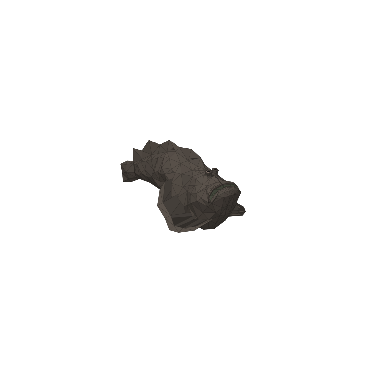 In-game creature asset render of Stonefish